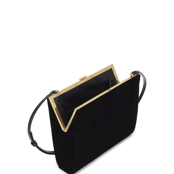 Large Gaia Shoulder Bag In Black - Picture 1 of 3